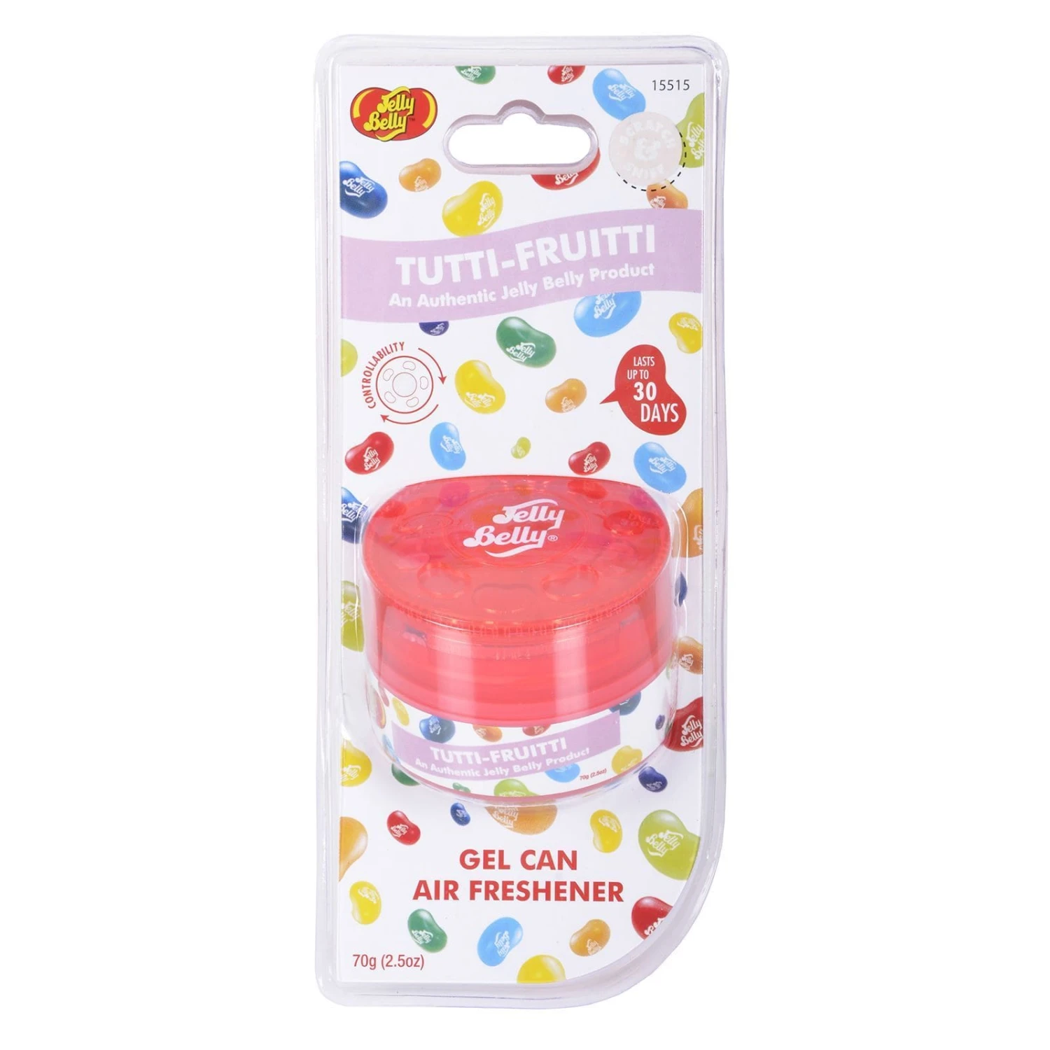 Jelly Belly Bean Fragrance Gel Can Air Freshener Car Home - Image 2