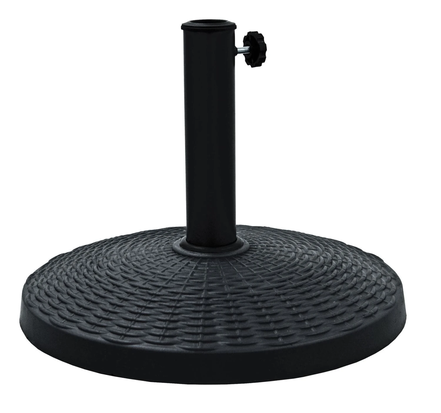 Azuma Weighted Parasol Base Stand Support Rattan Style Resin - Image 2