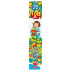 Mega Bloks Sky High Building Set First Builders 100 Large Blocks