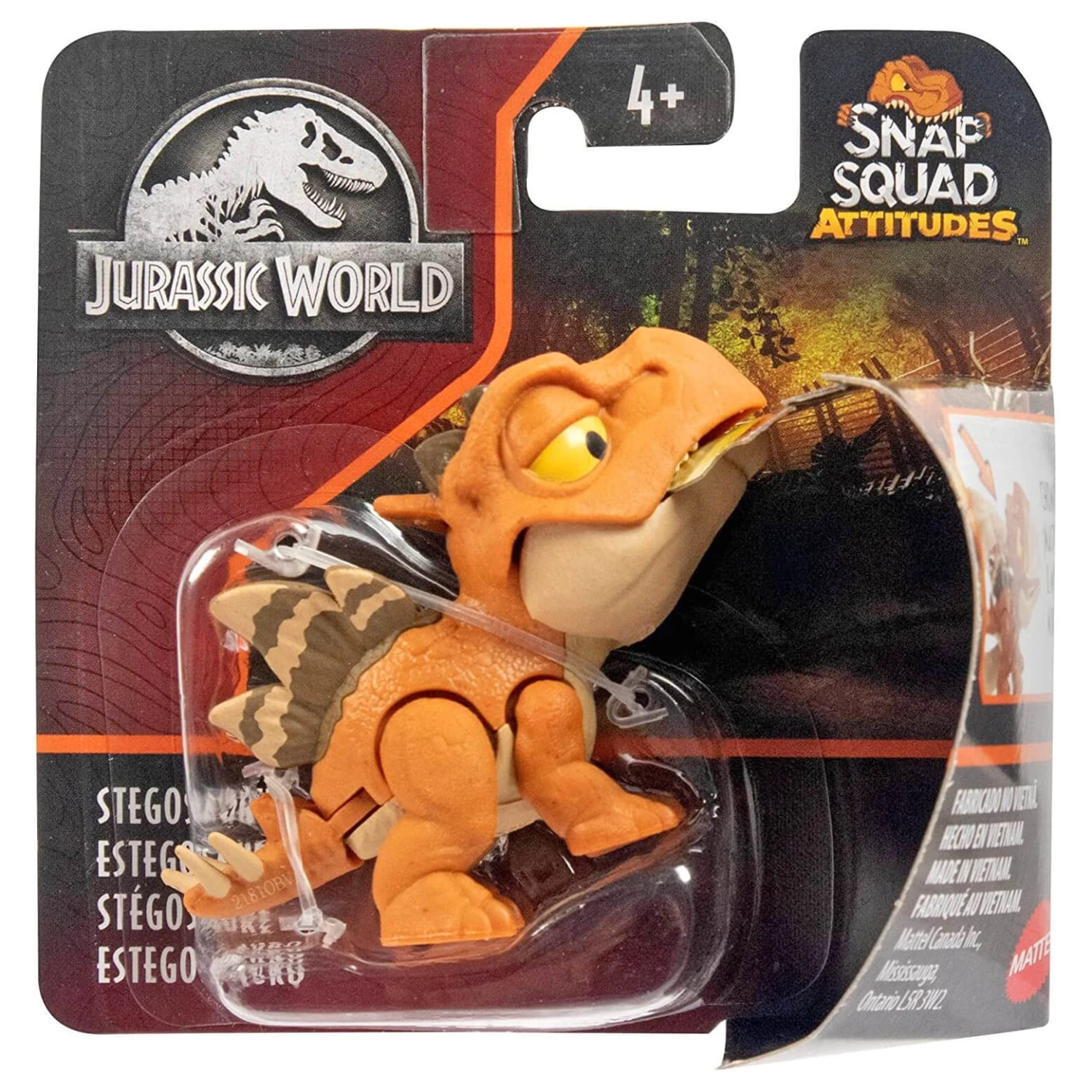 Jurassic World Snap Squad Attitudes Collectible Dinosaur 8cm - Image 5