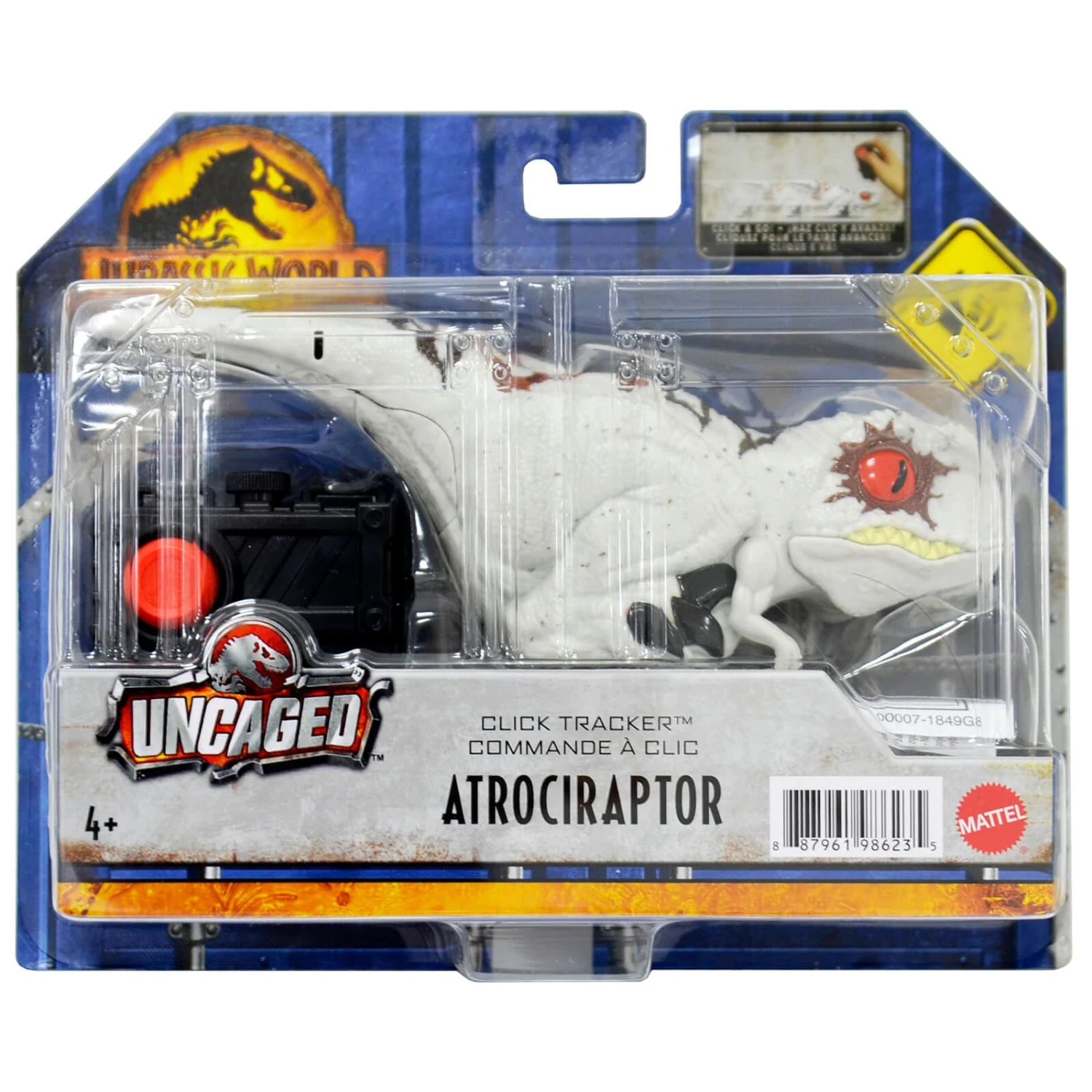 Jurassic World Dominion Uncaged Click Tracker Dinosaur Toy 17cm - Image 2
