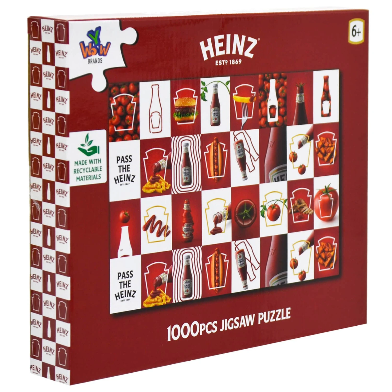 Heinz Ketchup Tomato Sauce Bottle Jigsaw Puzzle 1000 Pieces