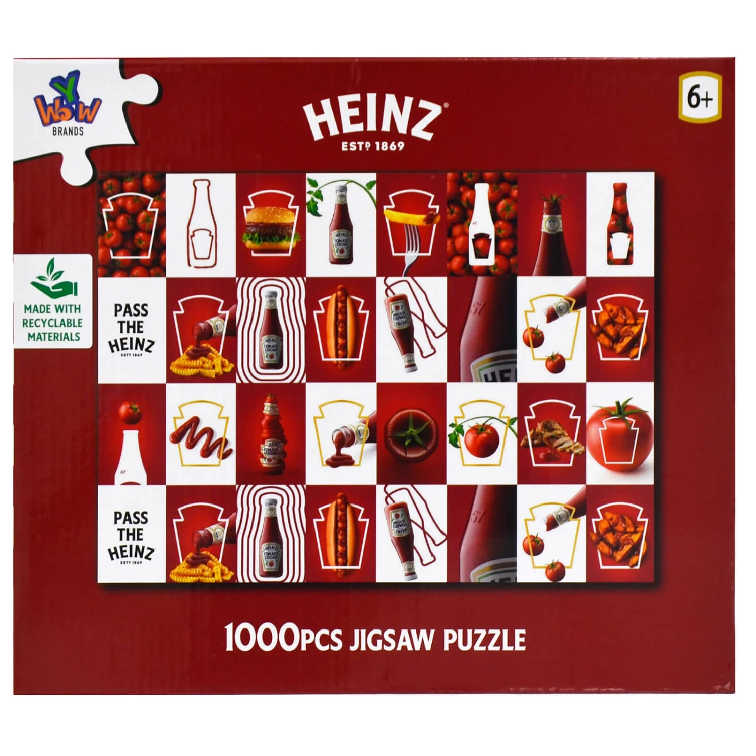 Heinz Ketchup Tomato Sauce Bottle Jigsaw Puzzle 1000 Pieces - Image 2