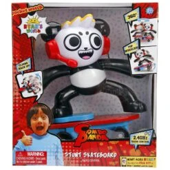 Ryan's World Combo Panda Radio Control Stunt Skateboard 28cm