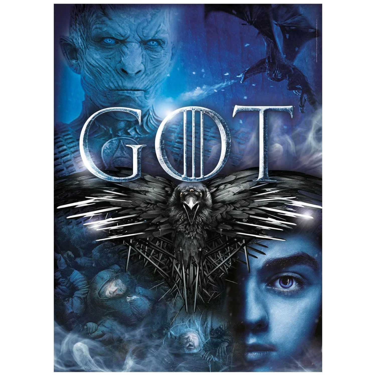 TV Series Jigsaw Puzzle Modern Classic Clementoni 1000 Pieces - Image 5