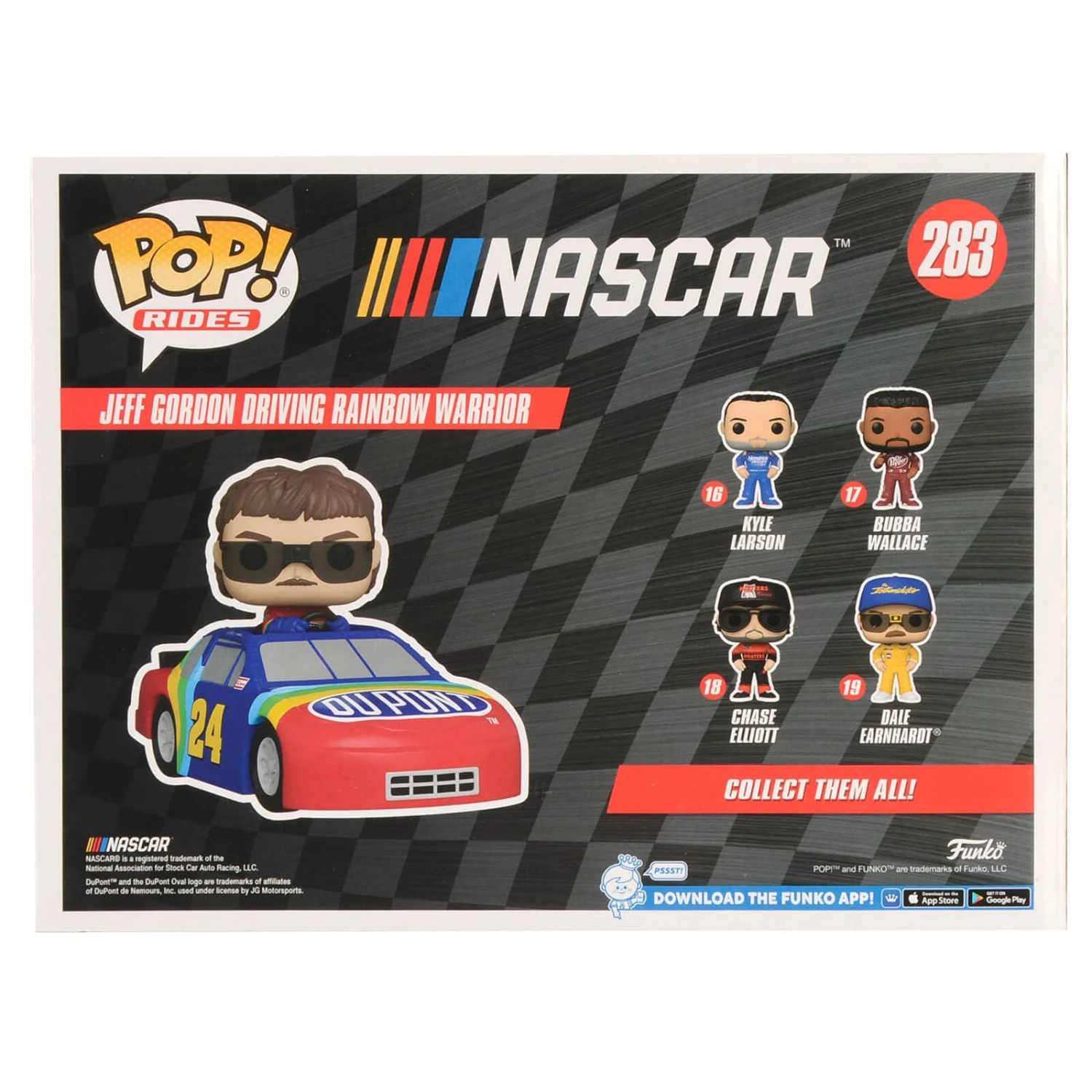 Funko POP Rides NASCAR Jeff Gordon Rainbow Warrior Vinyl Figure - Image 4