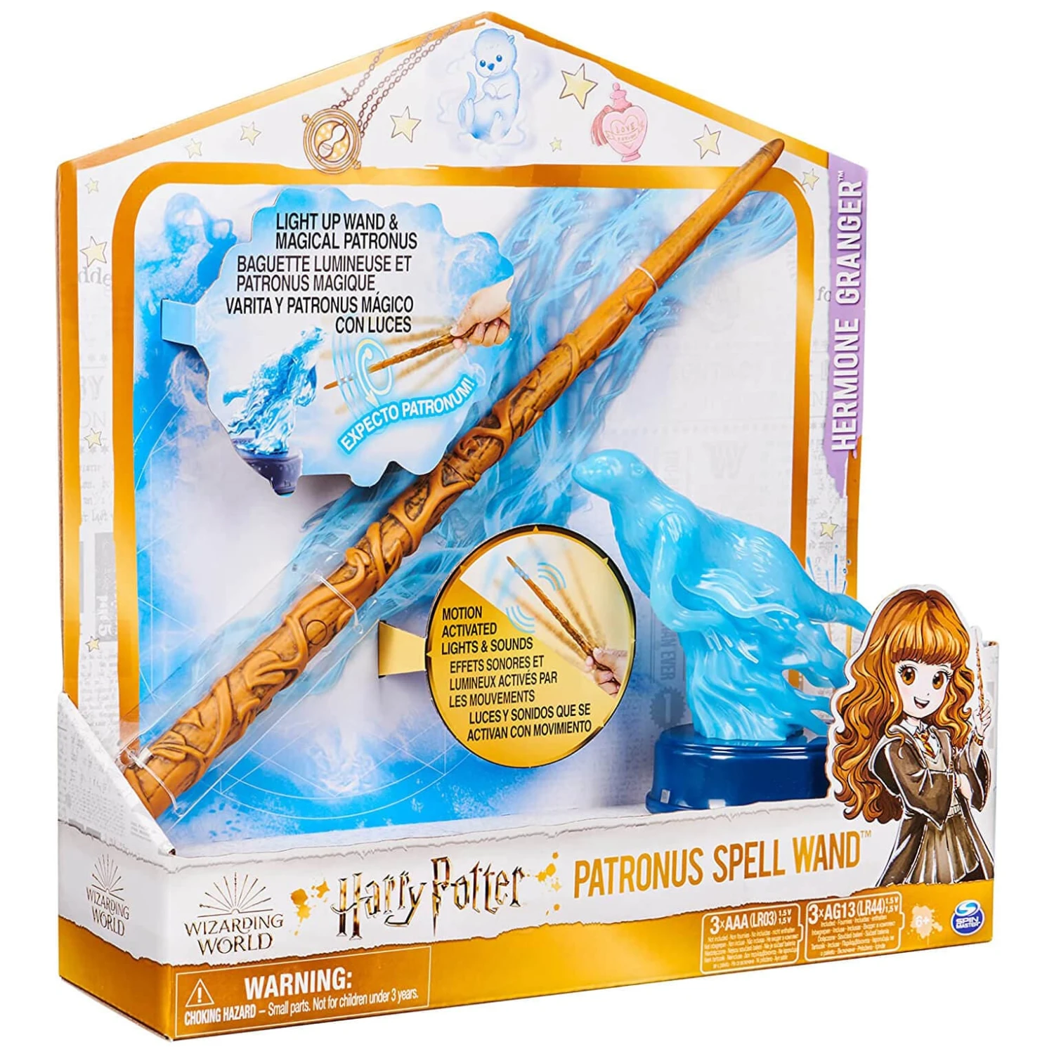 Harry Potter Patronus Spell Wand Light Up Motion Activated - Image 2