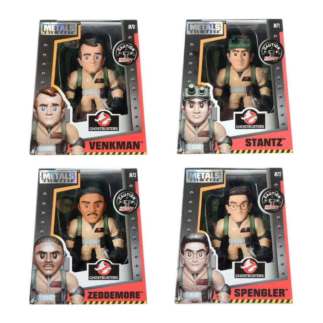 Metals Die Cast Ghostbusters 4" Figure Collection Age 8+