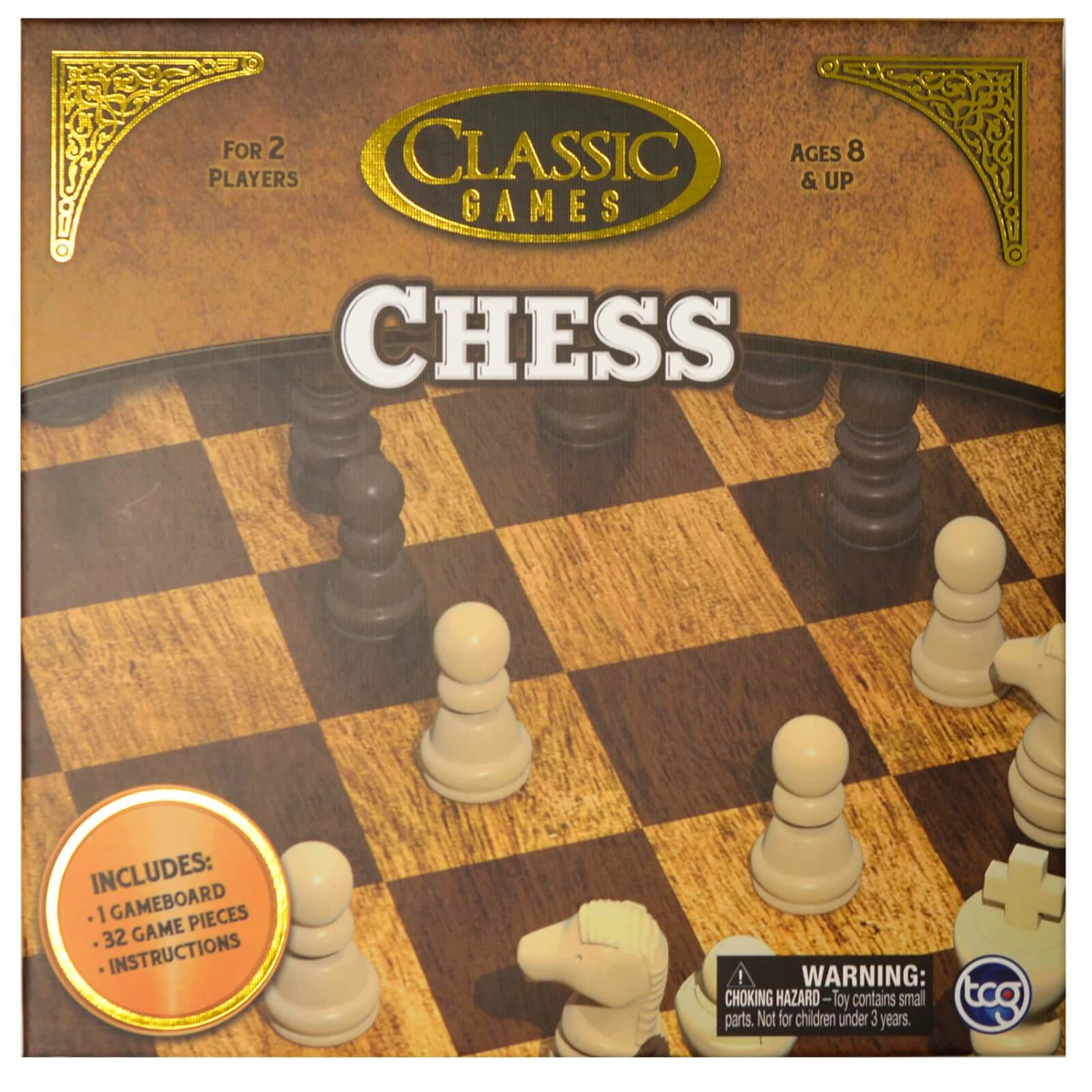 Classic Board Game Strategy Skills 2 Players Age 6+