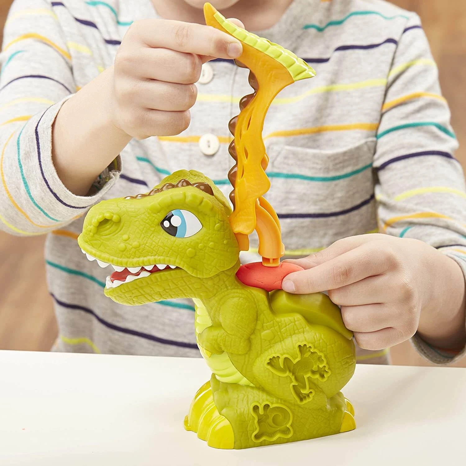 Play-Doh Rex The Chomper Set Dinosaur Interactive Figure 4 Tubs - Image 3