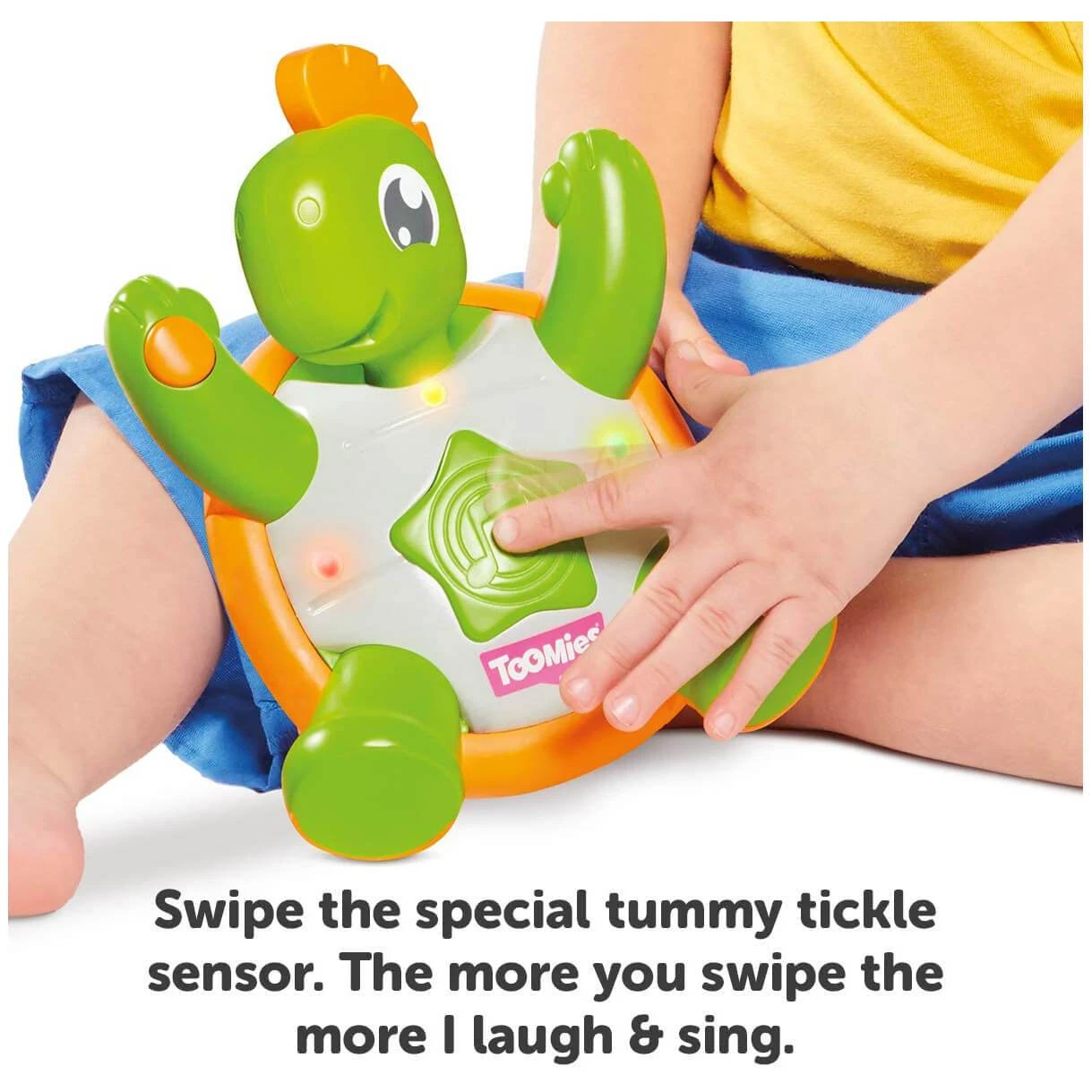 Tomy Toomies Tickle Time Turtle Yuri Music Sounds Spinning 18m+ - Image 3