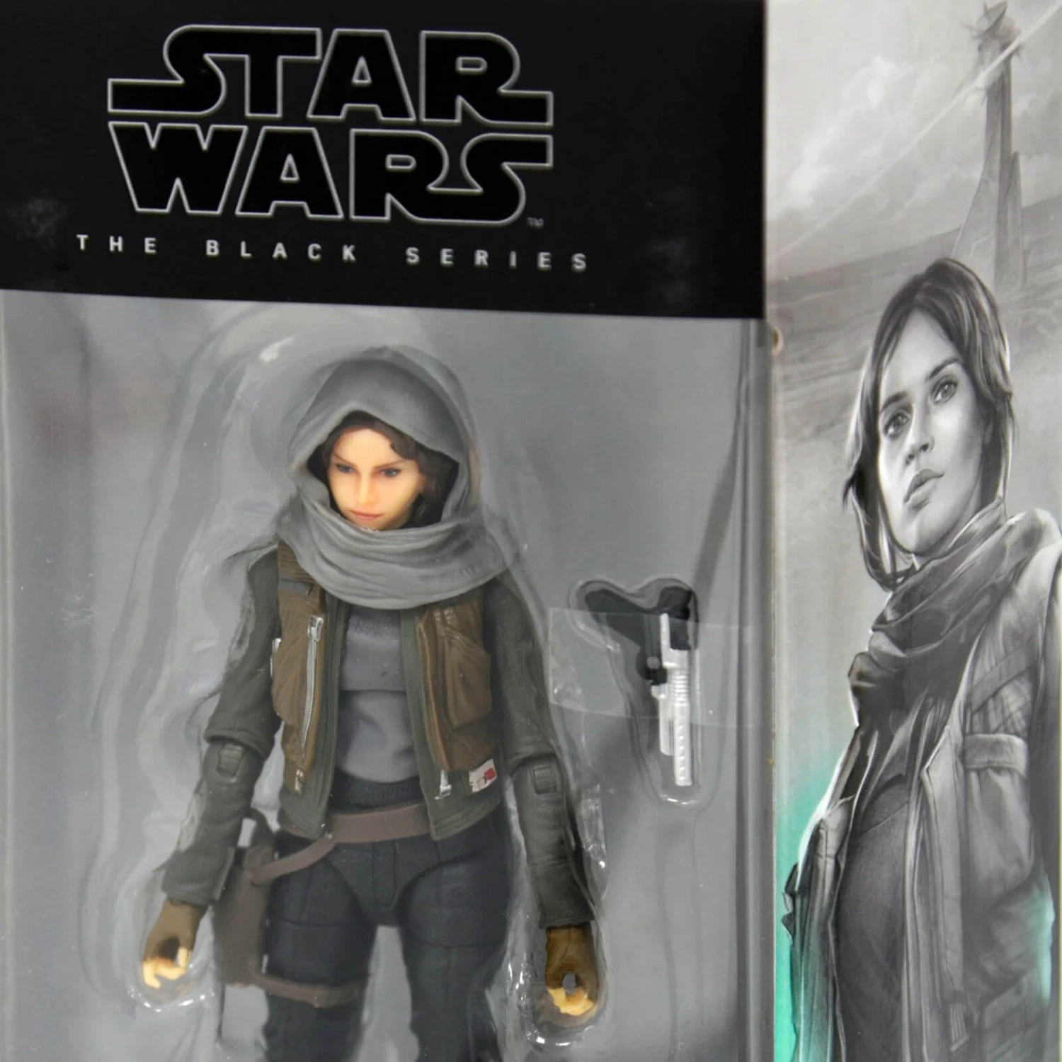 Star Wars The Black Series Rogue One Jyn Erso Action Figure 15cm - Image 4
