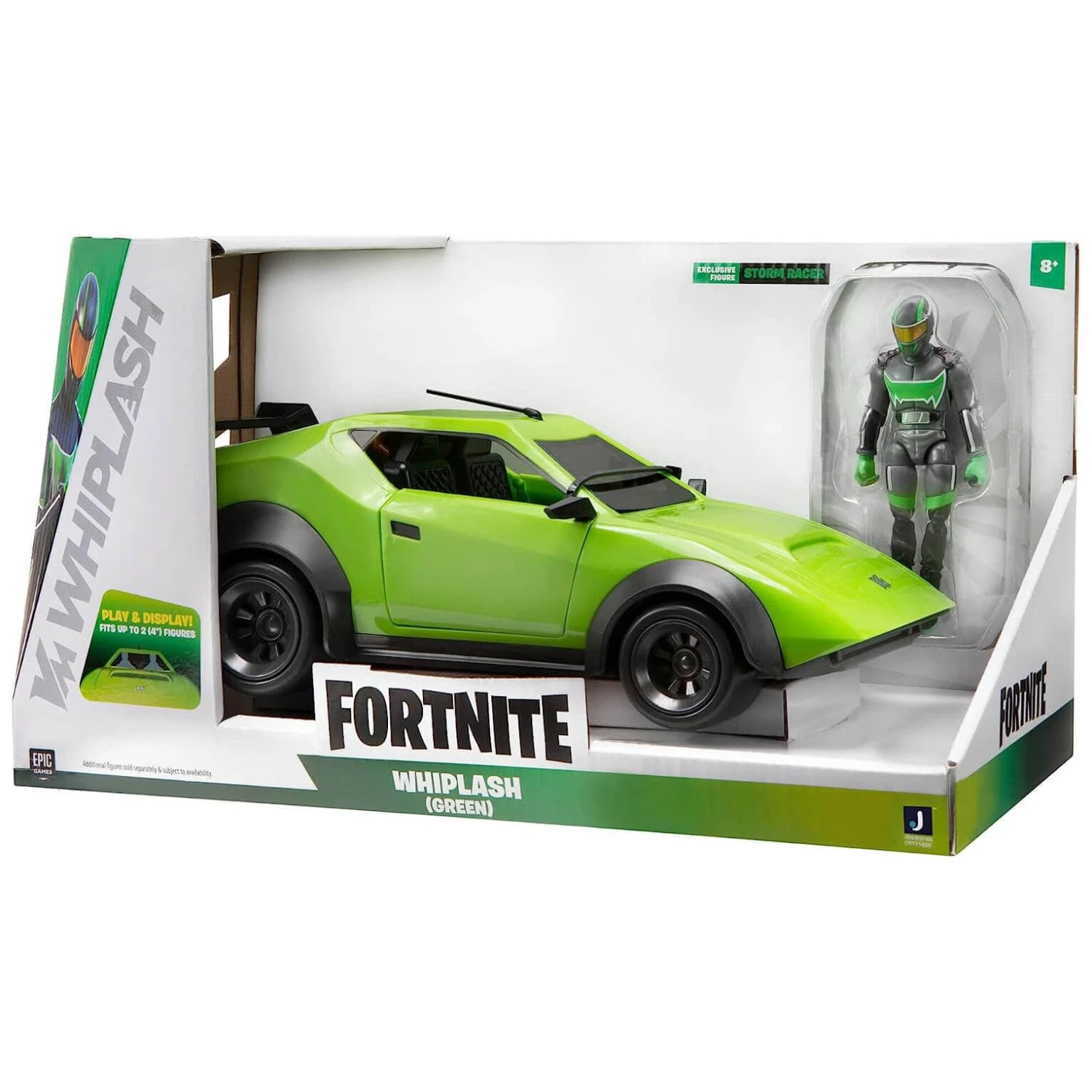 Fortnite Joy Ride Vehicle Whiplash Green Storm Racer Figure - Image 6