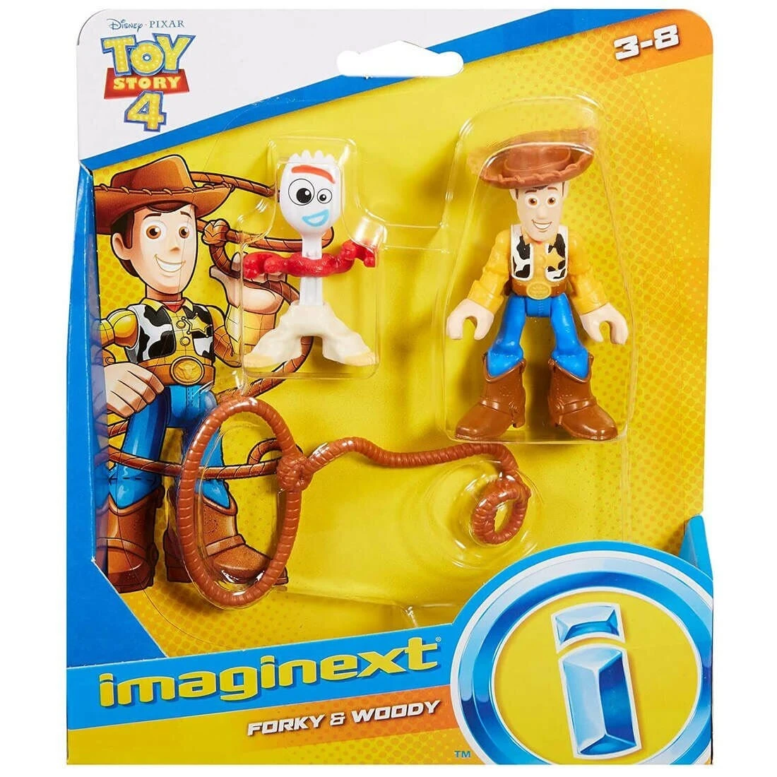 Toy Story 4 Imaginext Action Figure Pack 2 Posable Characters - Image 4