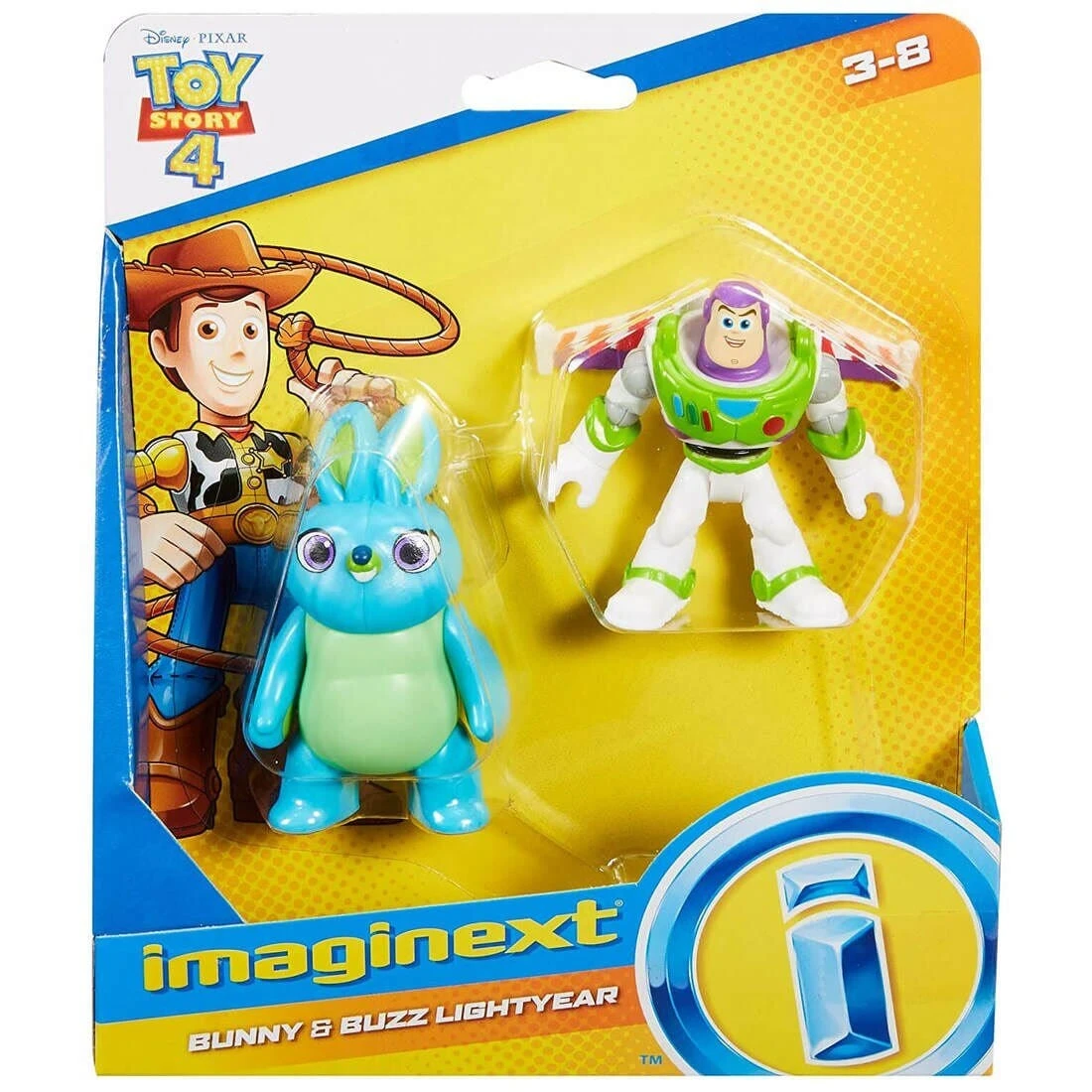 Toy Story 4 Imaginext Action Figure Pack 2 Posable Characters - Image 2