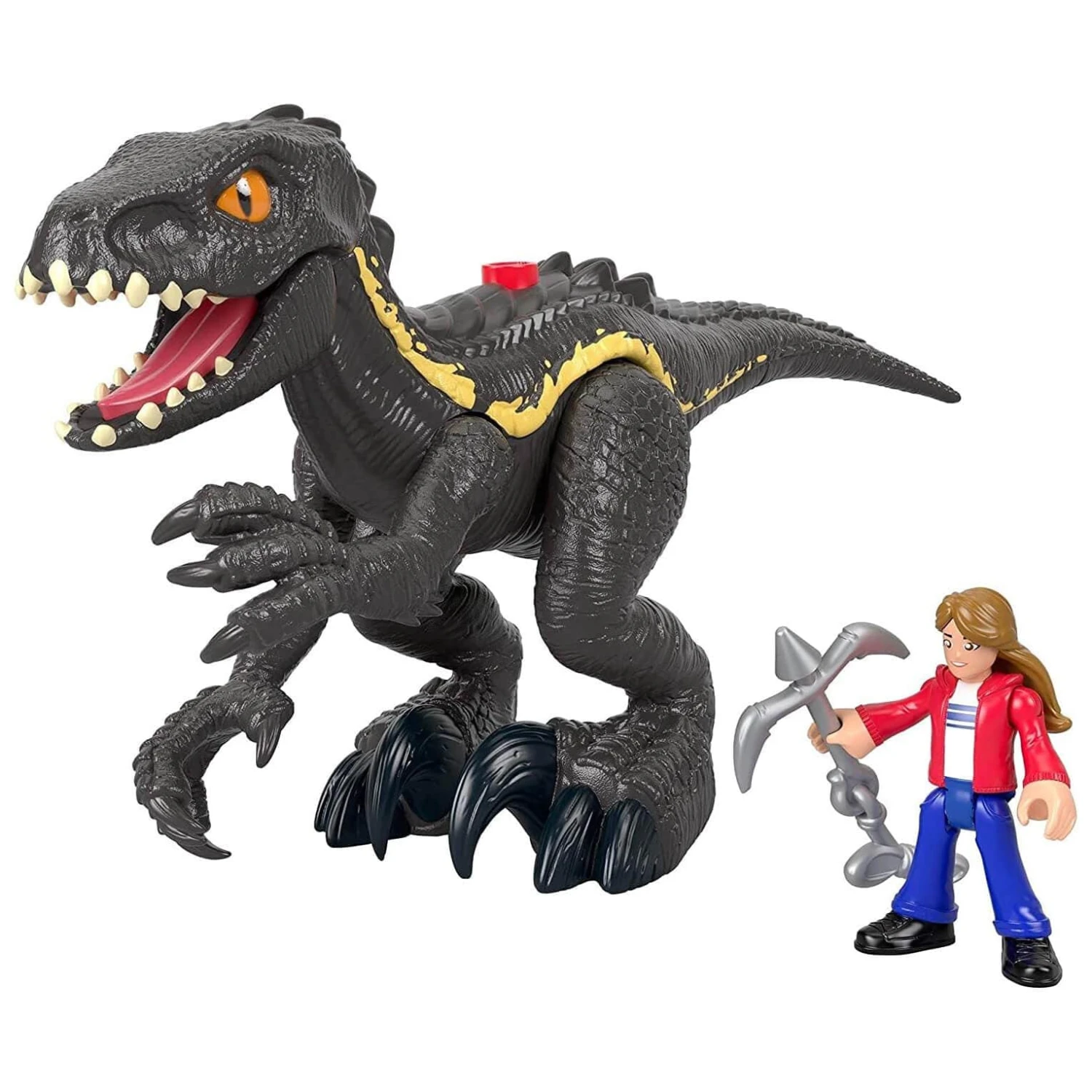 Imaginext Jurassic World Indoraptor & Masie Interactive Toy - Image 2