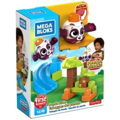 Mega Bloks Peek-a-Blocks Animal Slide Building Set 14 Pieces