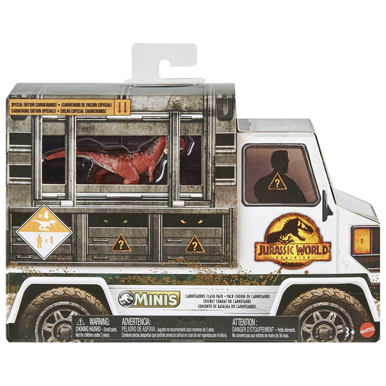Jurassic World Minis Pack Of 5 Dinosaur Theme Action Figures - Image 2