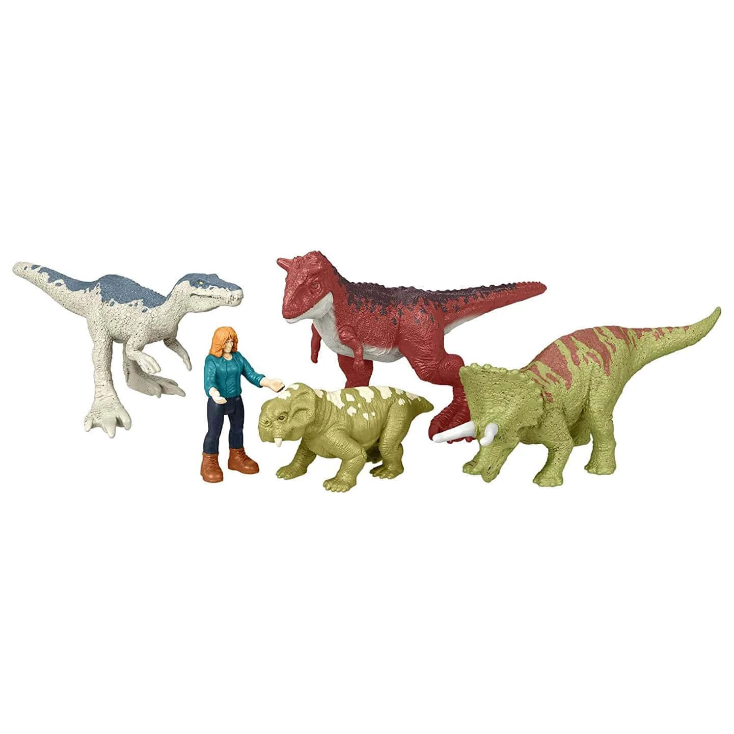 Jurassic World Minis Pack Of 5 Dinosaur Theme Action Figures - Image 6
