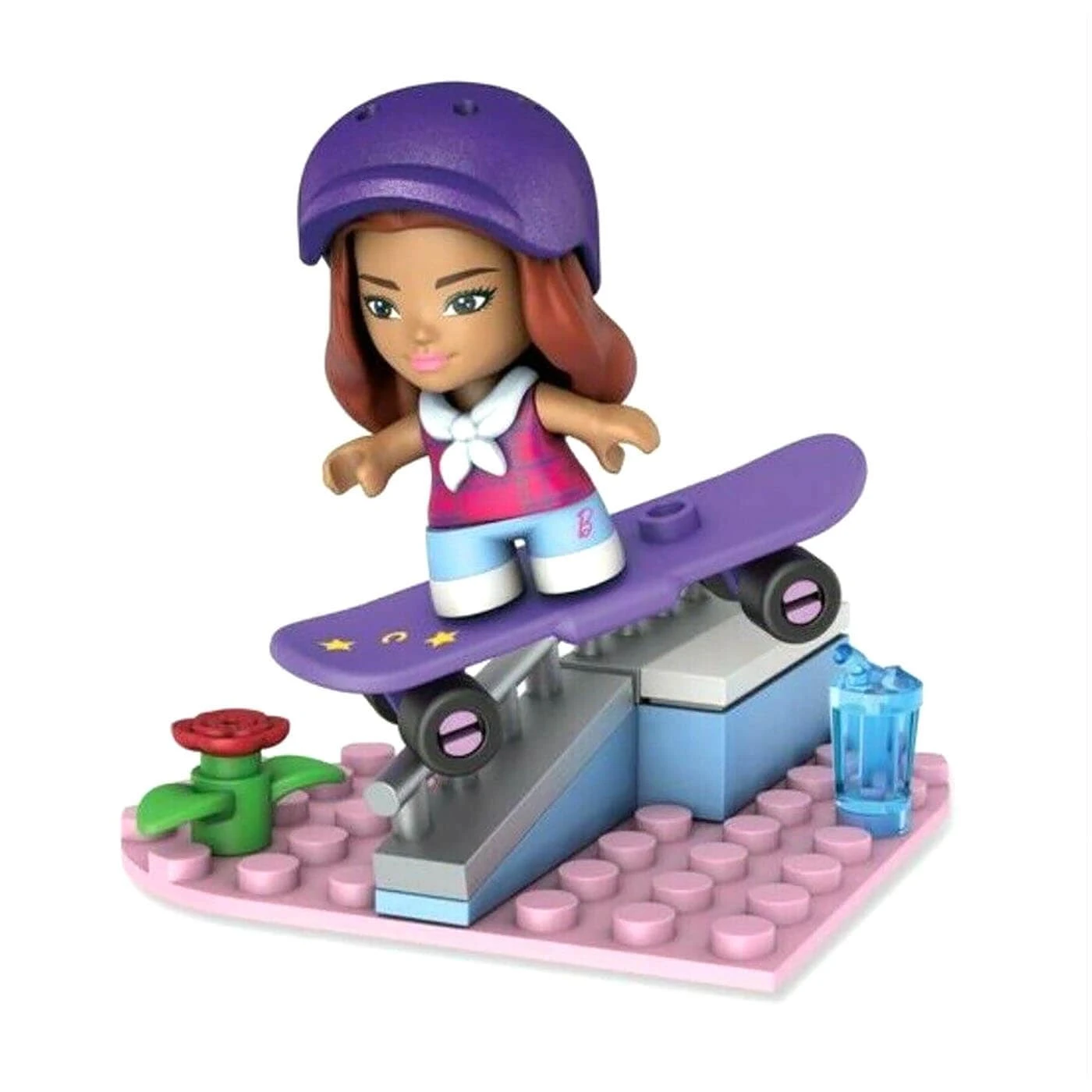 Barbie Mega Construx Micro Doll Building Set Heart Base - Image 9