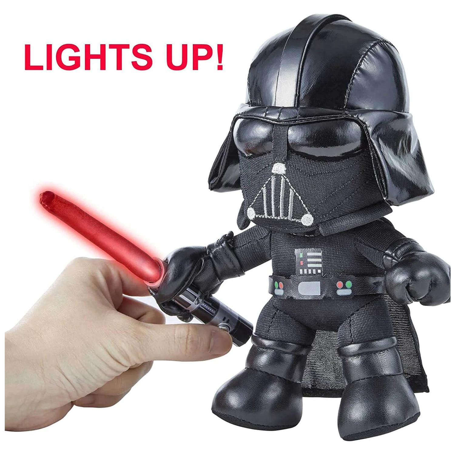 Star Wars Plush Figure With Light Up Lightsaber 20cm - Image 3