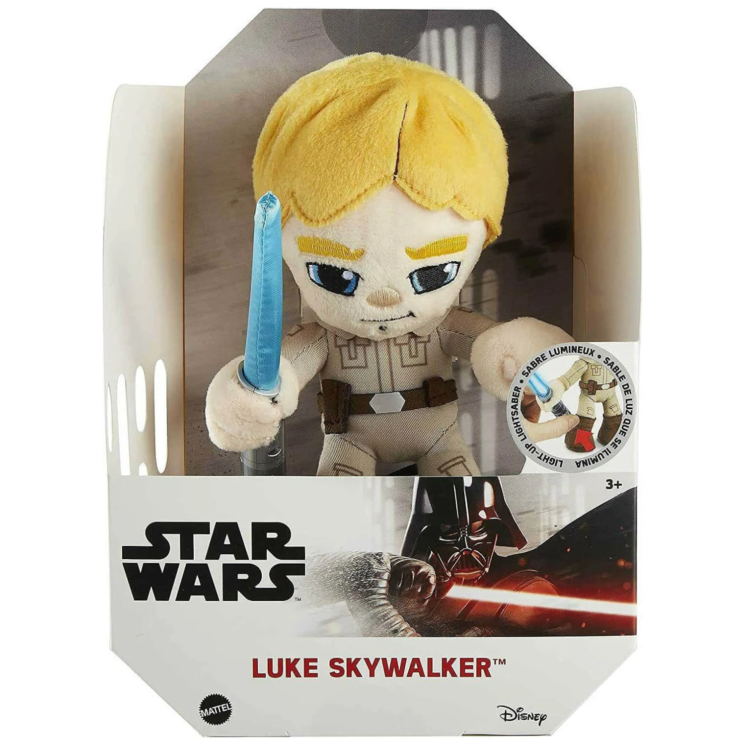 Star Wars Plush Figure With Light Up Lightsaber 20cm - Image 2