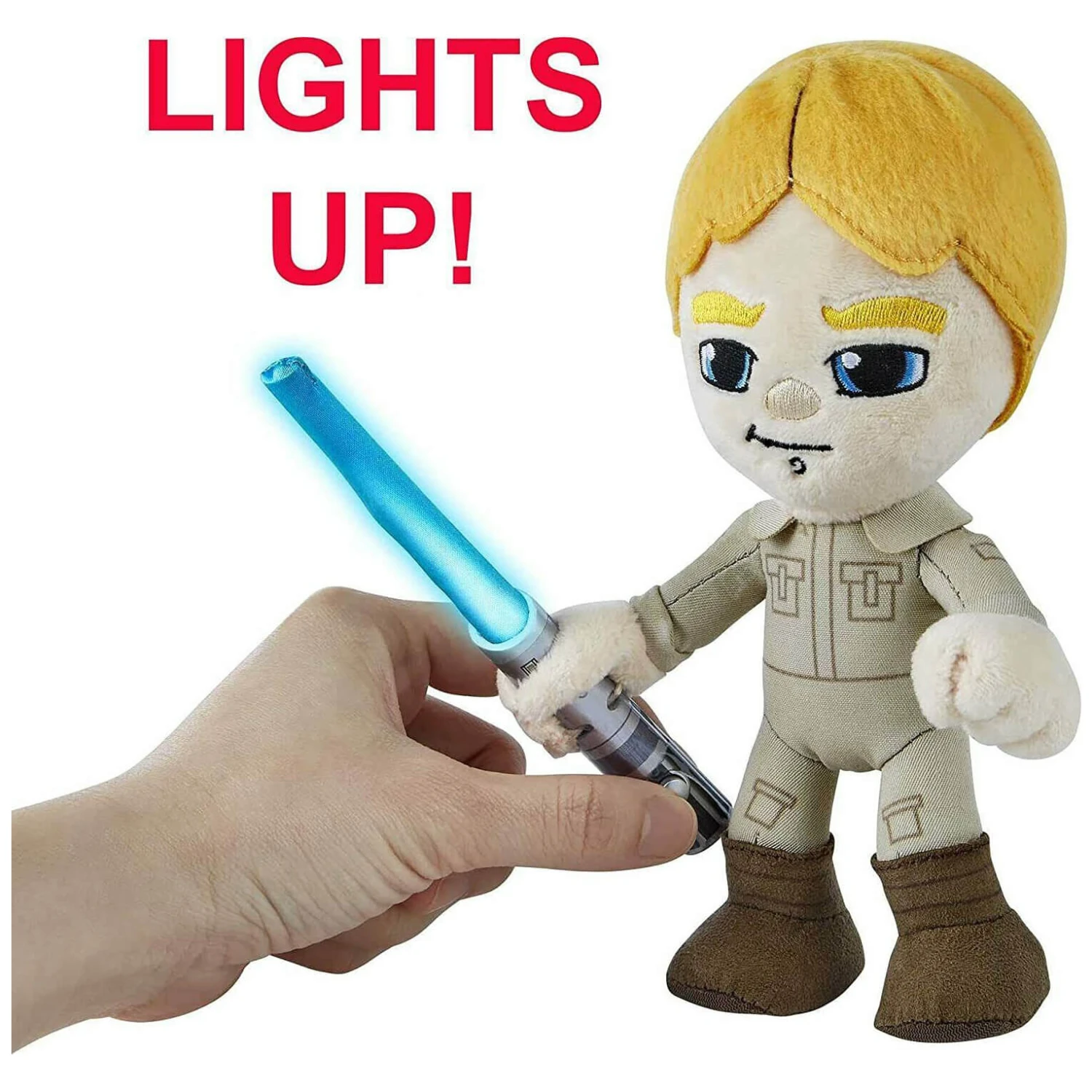 Star Wars Plush Figure With Light Up Lightsaber 20cm - Image 4