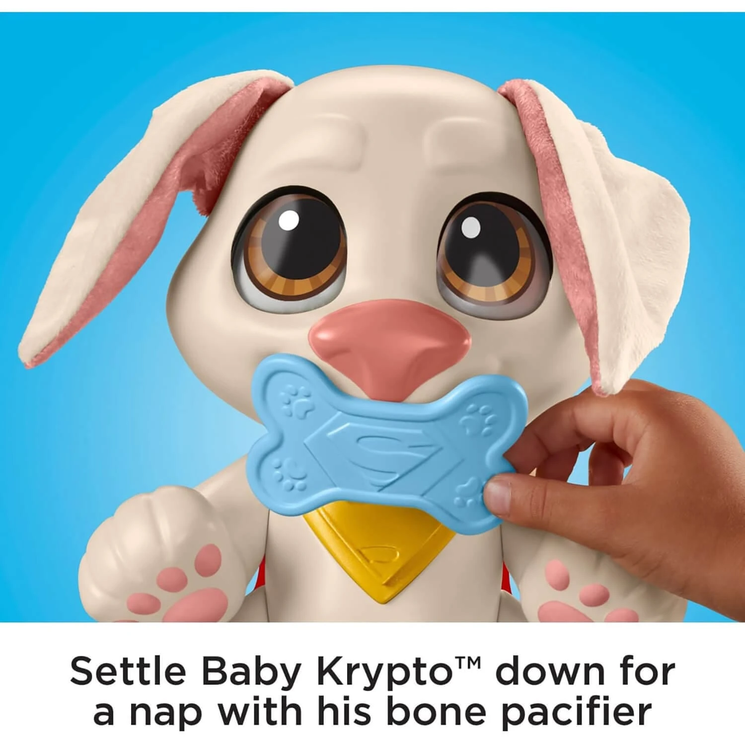 DC COMICS DC Super Pets Baby Krypto Interactive Puppy Sounds Music 20cm - Image 6