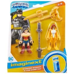 Fisher Price Imaginext DC Super Friends Action Figure Twin Pack 7cm