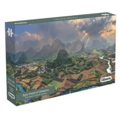Gibsons Epic Field Of Dreams Jigsaw Puzzle China Landscape 636 Pieces