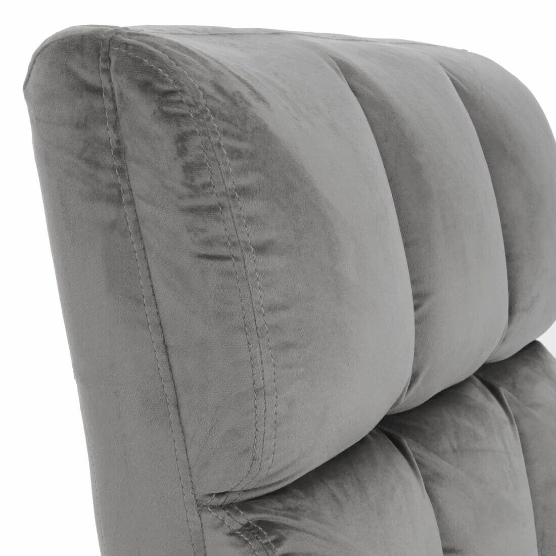 Hodge & Hodge Slipper Lounge Chair With Velvet Style Cover - Image 9