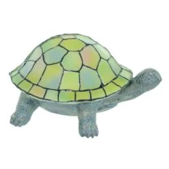 Tortoise Shaped Tiffany Mosaic Style Battery Operated Lamp