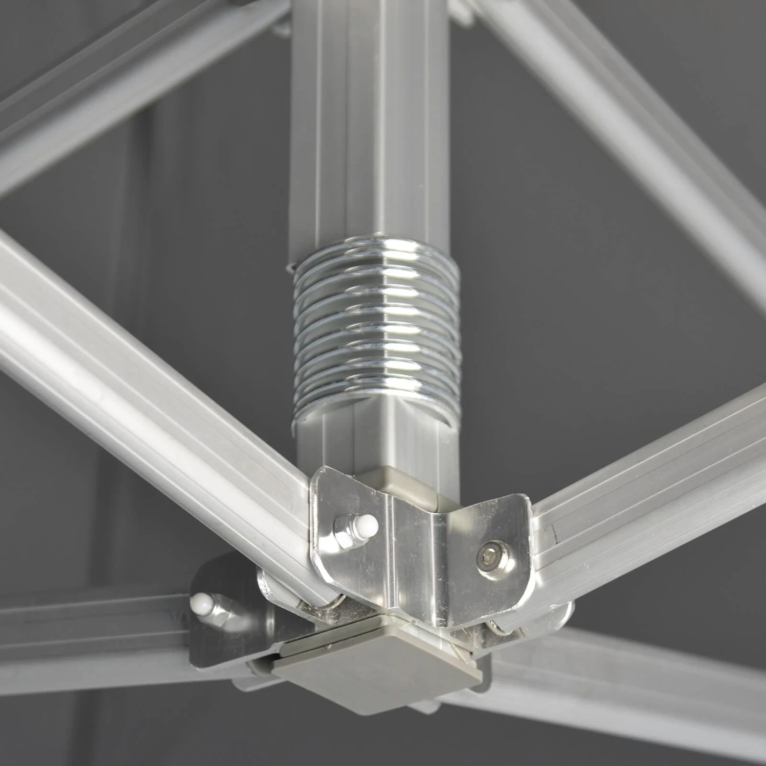 3M Gazebo Full Set Outdoor Grey Canopy Shelter Walls Storage - Image 4