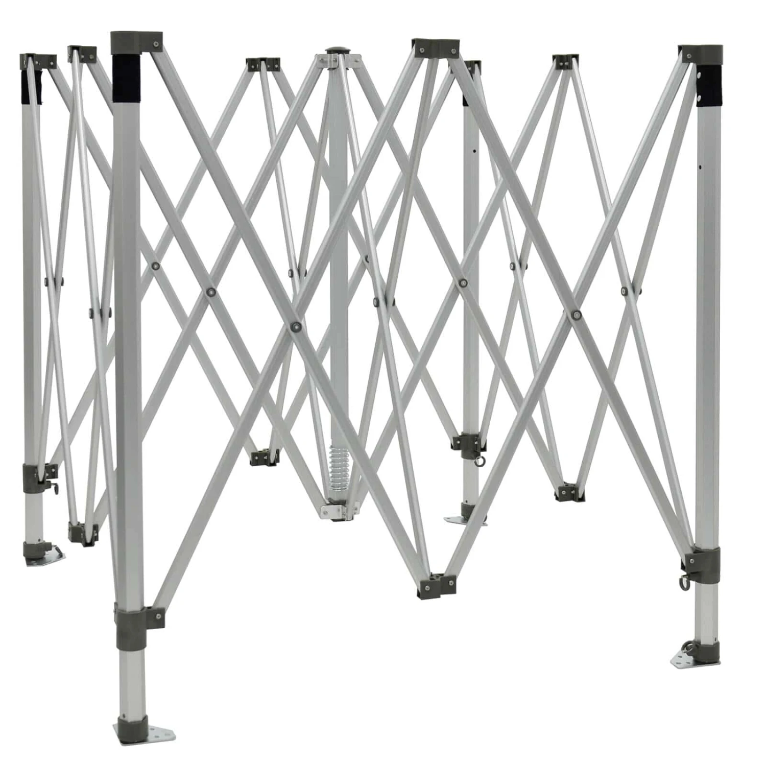 3M Gazebo Full Set Outdoor Grey Canopy Shelter Walls Storage - Image 9