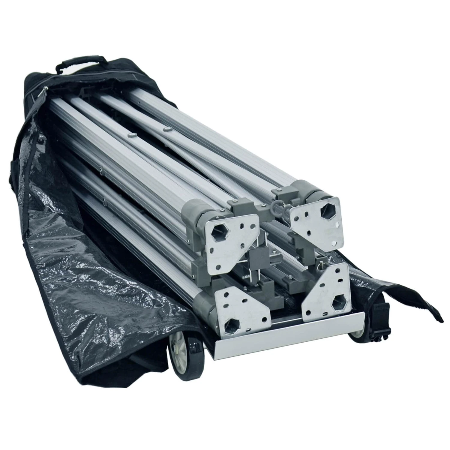 3M Gazebo Full Set Outdoor Grey Canopy Shelter Walls Storage - Image 20