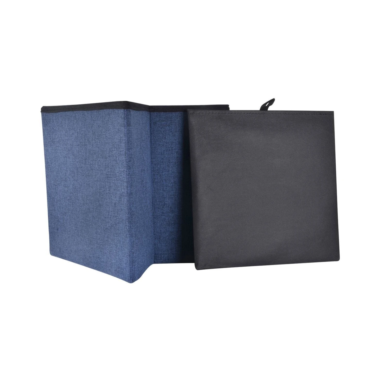 Folding Storage Ottoman Cube With Foam Lid Assorted Colours - Image 12